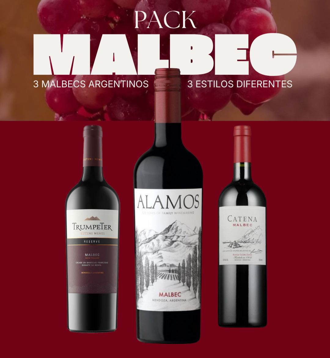 Pack Descubrí Malbecs 🍷
